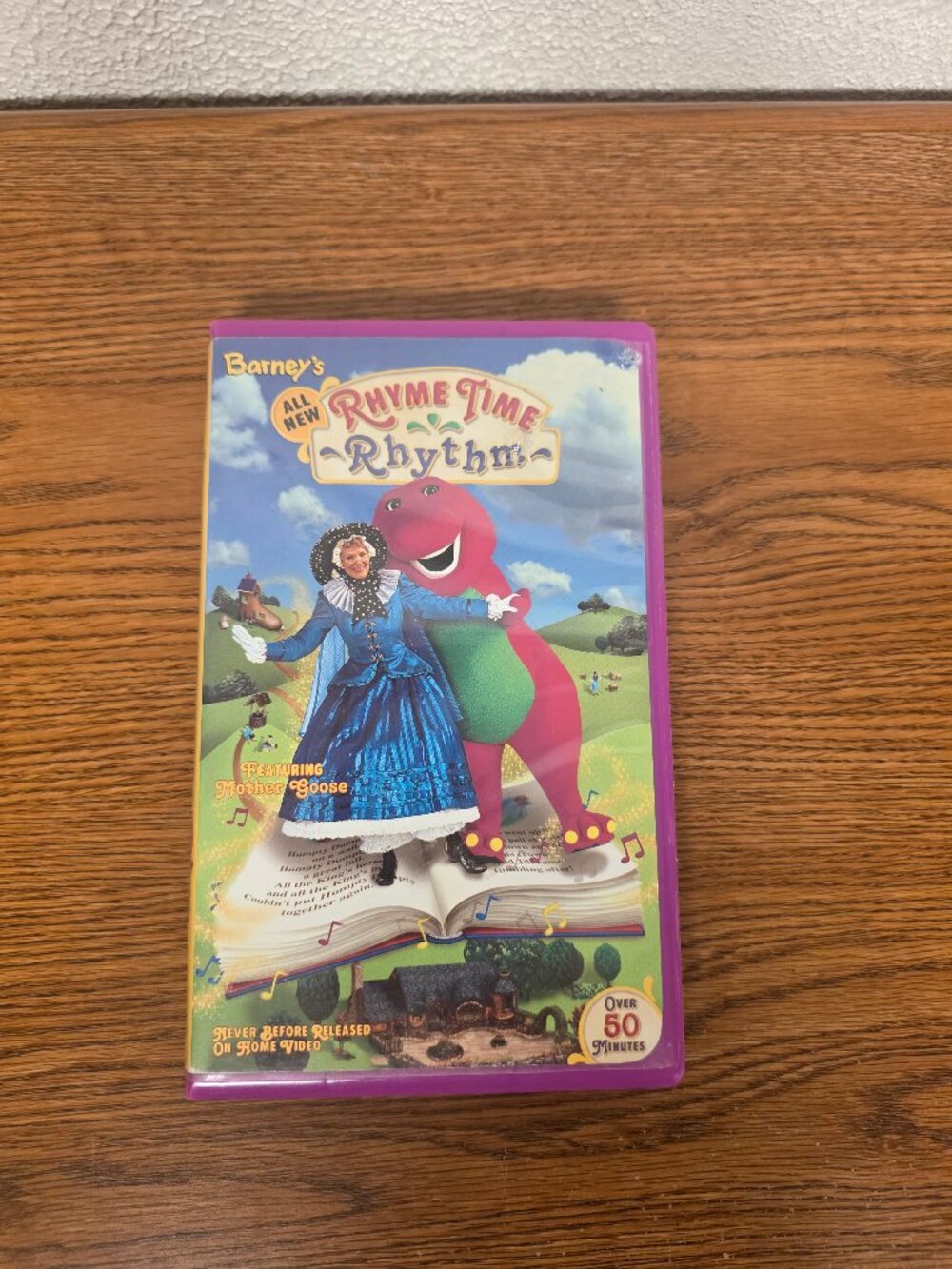 Media VHS 1999 Barney's Rhyme Time Rhythm